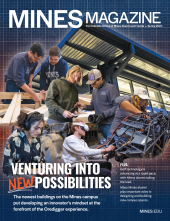 Cover of Spring 2024 issue of Mines Magazine