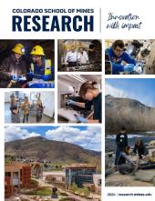 Cover of Mines Research Magazine 2024