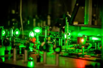 Lasers in the lab at Mines