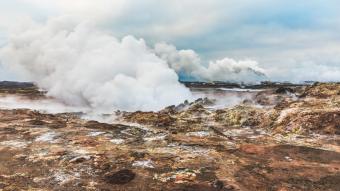 Stock photo of geothermal