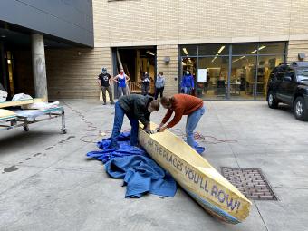 Concrete canoe team wins ASCE