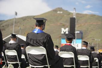 Graduates at Spring 2021 Undergraduate Commencement