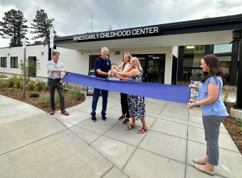 Mines Early Childhood Center ribbon cutting