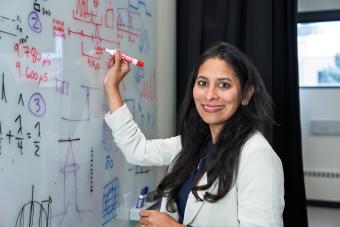 Yamuna Phal assistant professor of electrical engineering