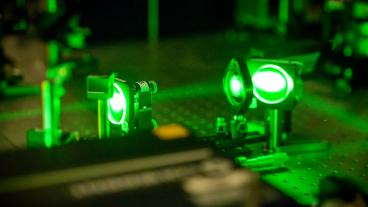 Laser in the lab at Mines