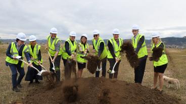 Quantum COmmons groundbreaking