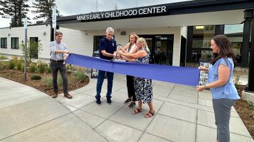 Mines Early Childhood Center ribbon cutting