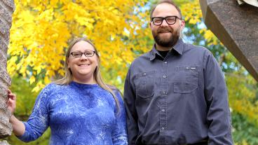 New MME faculty Amy Clarke and Kester Clarke