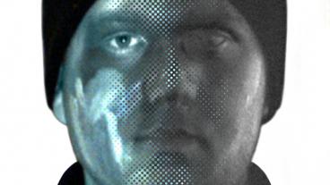 A 3D human face made from 2D polarimetric images