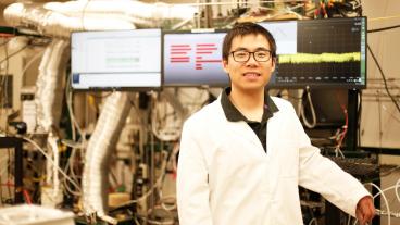 Chuancheng Duan, the paper's co-lead author, will graduate from Mines this week with a PhD in Material Science.