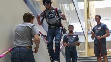 Mines Robotics Club competes at the 2018 Applied Collegiate Exoskeleton Competition