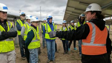 Colorado School of Mines students among the volunteers at Grid Alternatives build day in Fort Collins