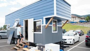 Mines Tiny House at the 2017 Celebration of Mines event