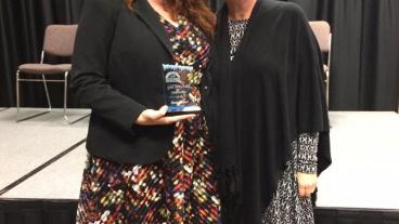Dana and Nancy Steiner at the Mayor's Awards.